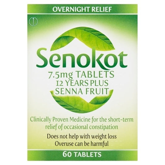 Senokot Overnight Relief Tablets X 60