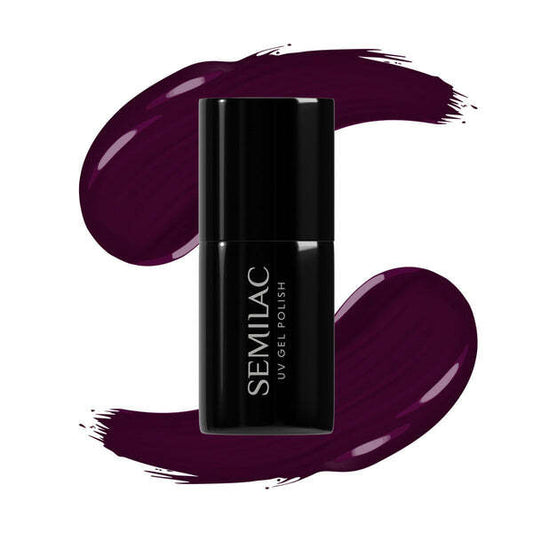 Semilac 099 Dark Purple Wine Uv Gel Polish 7Ml