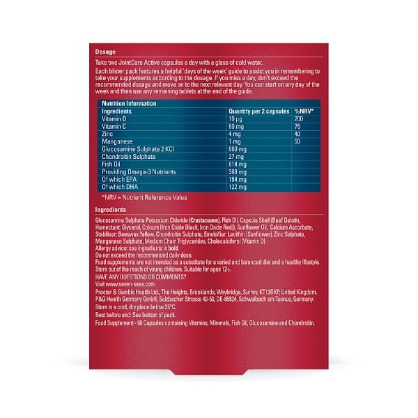 Seven Seas Jointcare Supplex & Turmeric 30 Capsules + 30 Tablets