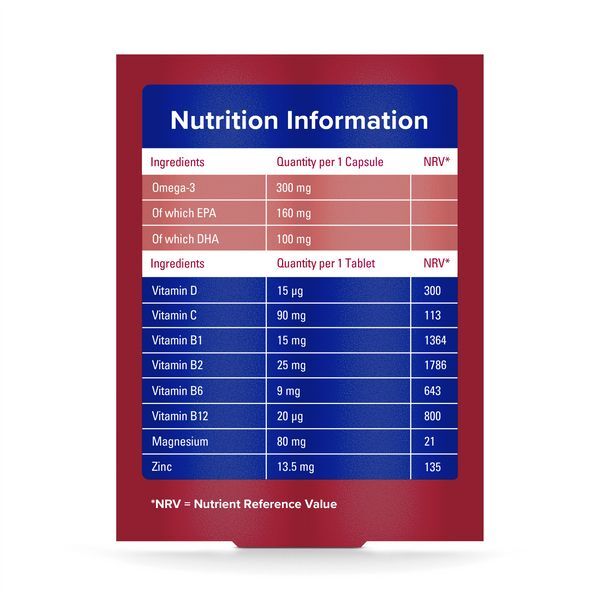 Seven Seas Omega 3 & Multivitamins Man Duo Pack