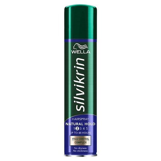 Wella Silvikrin Natural Hold Hairspray, 250 Ml