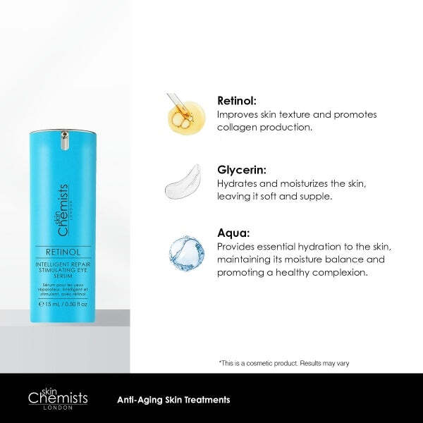 Skinchemists Retinol Repair Eye Serum Twin Pack 2 X 15Ml