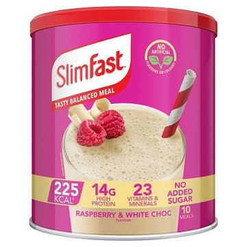 Slimfast Powder Raspberry & White Chocolate 365G