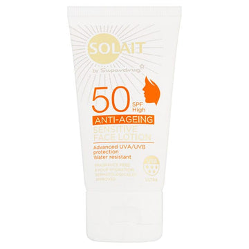 Solait Anti-Ageing Sensitive Face Sun Cream Spf50 50Ml