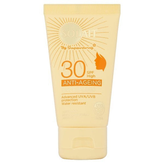 Solait Face Sun Cream Fluid Spf30 50Ml