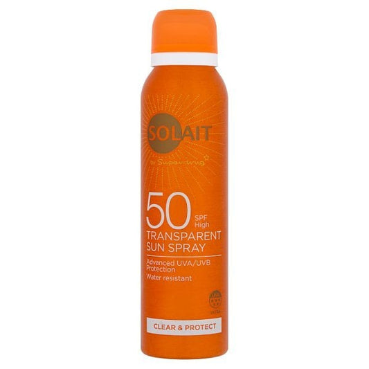 Solait Transparent Suncare Mist Spf 50+ 150Ml