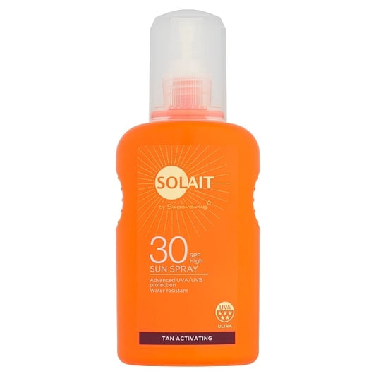 Solait Tanning Active Spray Spf30 200 Ml