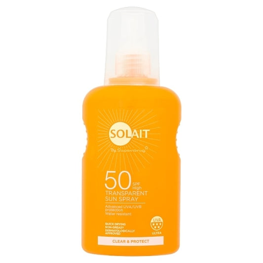 Solait Clear Sunspray Spf50 200Ml