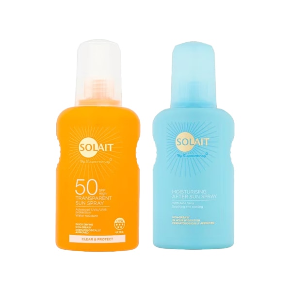 Solait Spf50 & Aftersun Spray Bundle