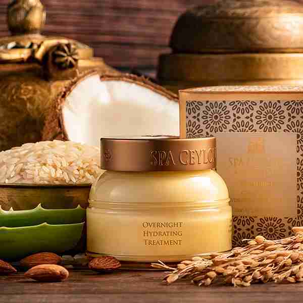 Spa Ceylon White Rice - Overnight Hydrating Treatment-100G