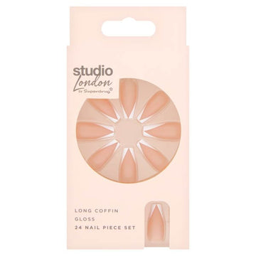 Studio Fancy French False Nails White Tip