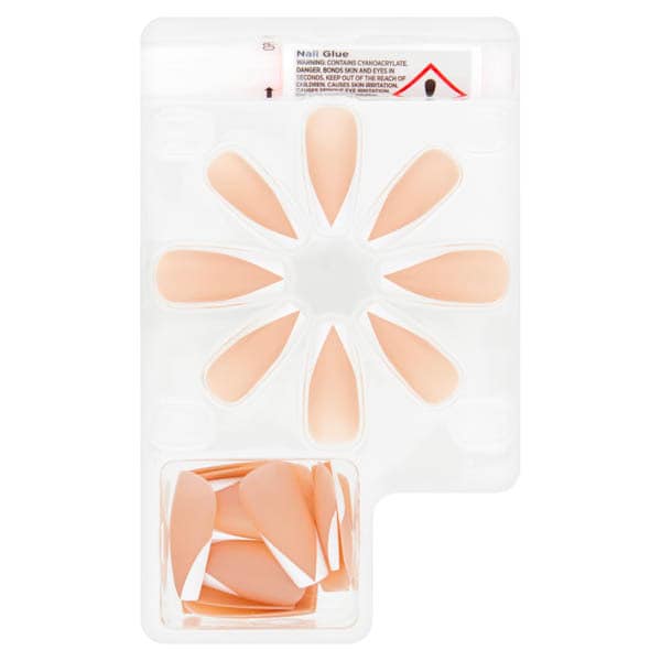 Studio Fancy French False Nails White Tip