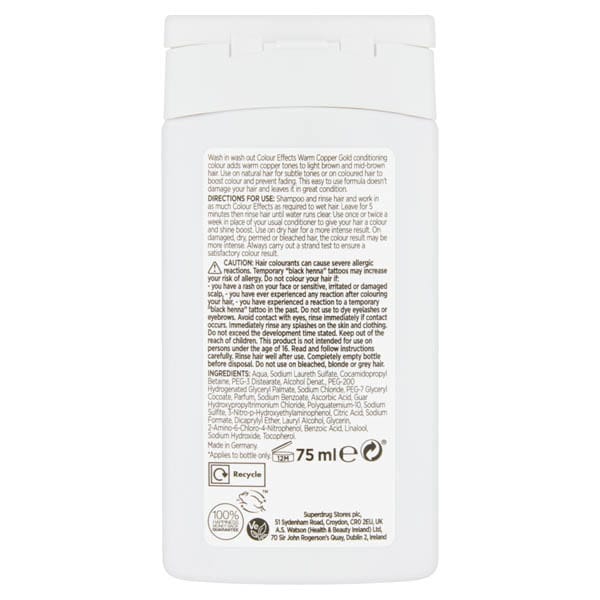Colour Effects Copper Gold 7.34 75Ml