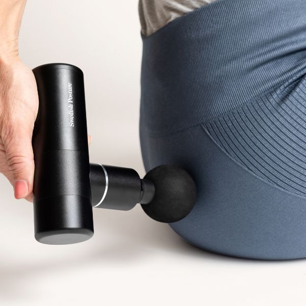 Swedish Posture Massage Gun Mini With 4 Massaging Heads