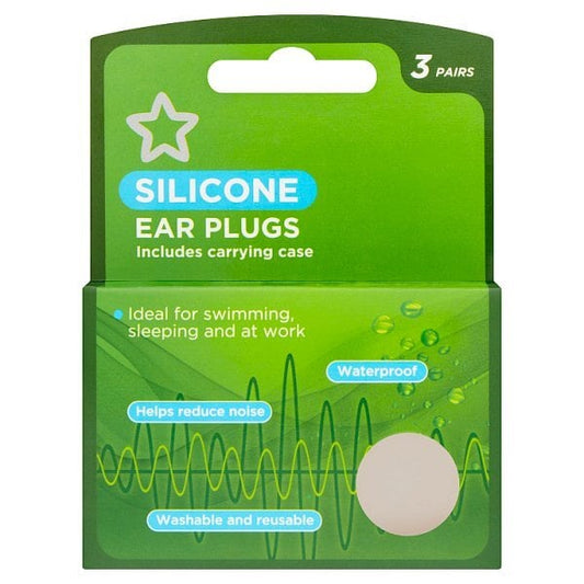 Silicone Earplugs X3