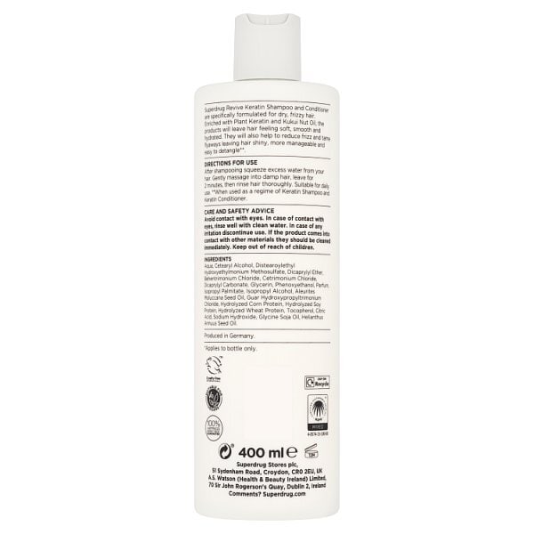 S/D Revive Keratin Conditioner 400Ml
