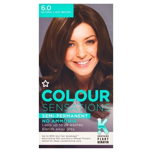 Sensations Light Brown 6.0