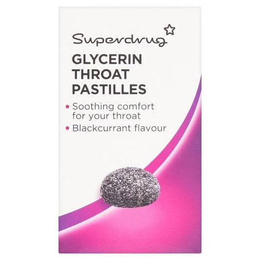 Blackcurrant Glycerine Throat Sweets 45G