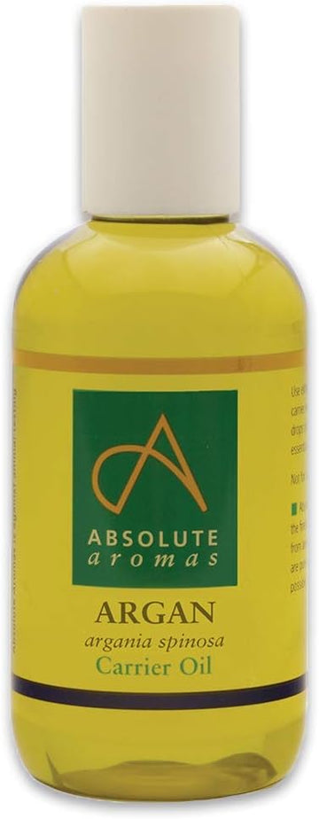 Absolute Aromas Argan Oil (Argania Spinosa) 50Ml - Pure, Natural, Cruelty Free And Vegan - Moisturising Carrier Oil For Hair, Face And Massage