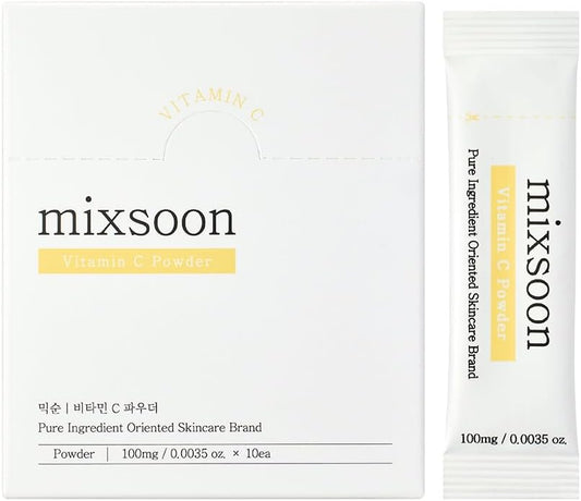 Mixsoon Vitamin C Powder Stick 100 Mg / 0.0035 Oz. (10 Ea) : Beauty & Personal Care