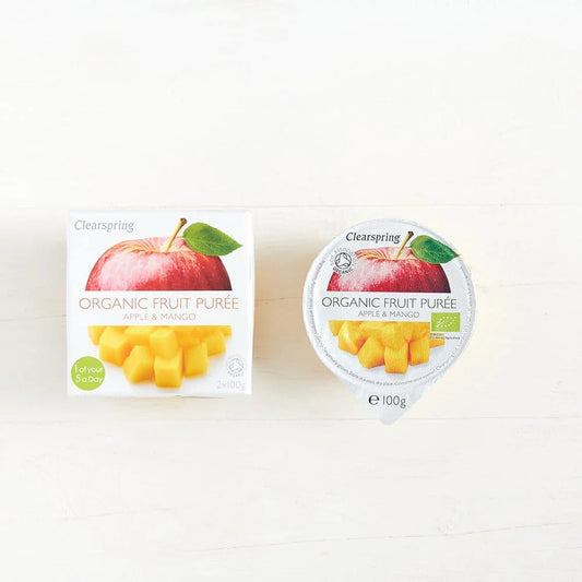 Clearspring Organic Fruit Purée - Apple & Mango