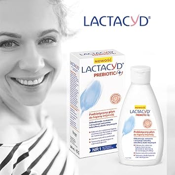 Lactacyd Prebiotic + Prebiotic Intimate Hygiene - Day Cream For Women With Susceptibility To Recurity 200 Ml