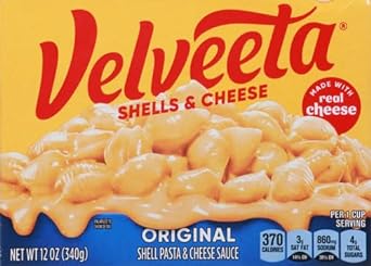 Velveeta Shells & Cheese Original Shell Pasta & Cheese Sauce Meal (12 Oz Box)