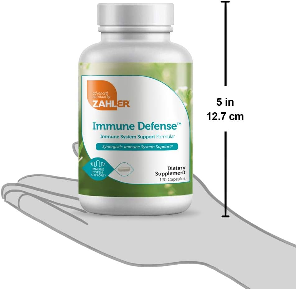 Zahler Immune Defense, Immune System Support, Certified Kosher, 120 Ca
