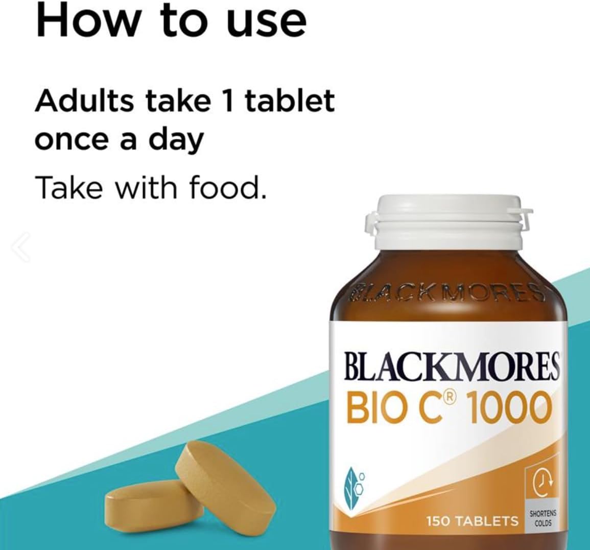 Blackmores Vitamins Bio C 1000Mg 150Tab.(Wealthytrade)