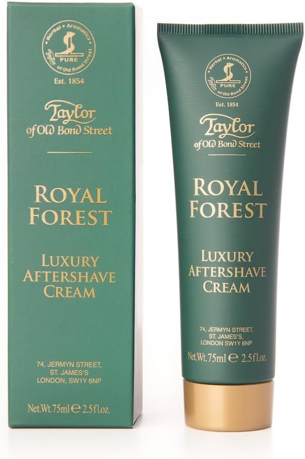Taylor Of Old Bond Street Royal Forest Aftershave Cream 2.5-Ounce : Beauty & Personal Care