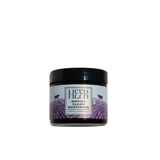 100% Grass Fed Beef Tallow For Skin Care, All-Natural Face And Body Whipped Beef Tallow Moisturizer, Organic Beef Tallow Moisturizer For Skin, Face And Body Lotion - (Unscented) 4 Oz