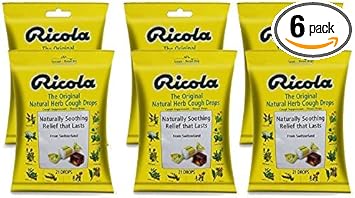 Ricola Cough Drops 21Ct. (Pack Of 6)