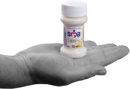 Sma Pro First Milk From Birth & Ready-To-Feed, 70Ml Bottles Cases Of 32 Bottles