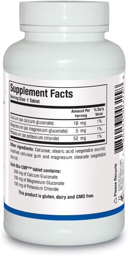 Bio Cmp From Biotics Research Calcium, Magnesium And Potassium Supplement; Supplies Electrolytes That Provides Optimal Muscle Comfort Cramps And Fatigue, Supports Healthy Metabolism 100 Tablets