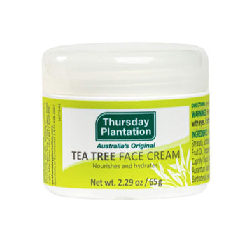 Thursday Plantation Tea Tree Face Cream, Moisturizes And Helps Maintain Clear Skin, 2.29 Ounces