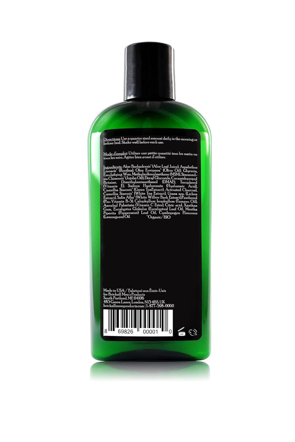 Brickell Men'S Purifying Charcoal Face Wash For Men, Natural And Organic Daily Facial Cleanser, 8 Ounce, Scented : Beauty & Personal Care