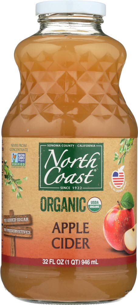 North Coast Cider Apple Organic, 32 Oz : Grocery & Gourmet Food