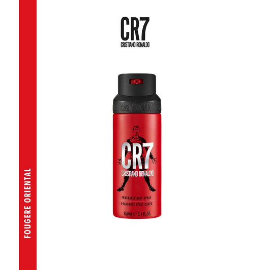 Cr7 Cristiano Ronaldo - Body Spray Scent For Men - Long Lasting, Woody Fusion With Lavender, Cardamom, Tobacco, And Cedar - From Cristiano Ronaldo’S Original Men’S Fragrance Collection - 5.1 Oz