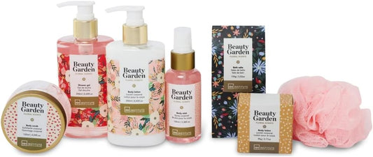 Idcinstitute Scented Flowers Gift Set Cosmetics 7 Pieces - Face - Beauty Gift Set