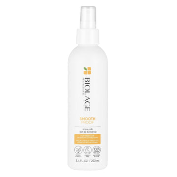 Biolage Styling Smooth Shine Milk | Lightweight Mist That Smooths Hair & Controls Frizz | For All Hair Types | Paraben-Free | Vegan | 8.45 Fl. Oz