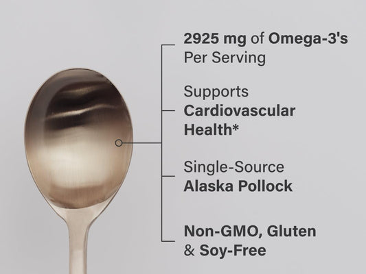 Sports ResearchĀ® Omega-3 Fish Oil 4685Mg - Sourced From Wild Caught Alaska Pollock - Natural Lemon Flavor, Msc Certified Sustainable - 8Oz (48 Servings)