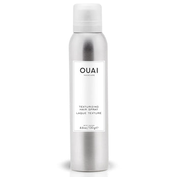 OUAI Texturizing Hair Spray. Add Texture and Volume While Absorbing Oil. Part Hair Spray, Part Dry Shampoo, the Spray Instantly Refreshes Hair. Free from Parabens and Sulfates (4.6 Oz)