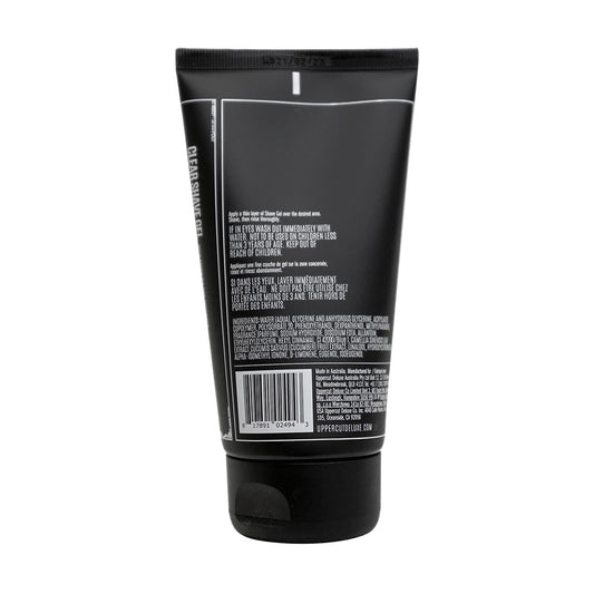 Uppercut Deluxe Clear Shave Gel, Cools And Comforts Skin For A Precise Shave, Lightweight And Hydrating Formula, Ideal For Normal And Oily Skin, 4 Fl. Oz / 120Ml