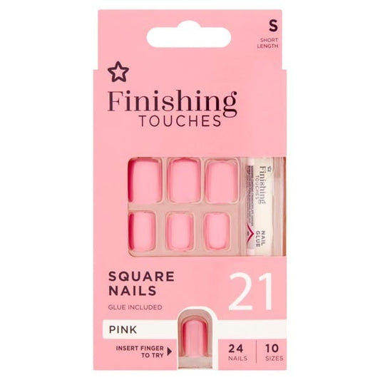 Finishing Touches Baby Pink Nails