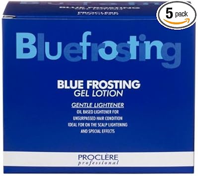 Proclere Blue Frosting Gel Lotion 1 X 50Ml 4 X 13G Blue Frosting Boosters