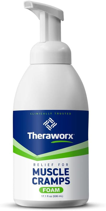 Theraworx Relief For Muscle Cramps Foam Fast-Acting Muscle Spasm, Leg Soreness And Foot Relief - 17.1 Oz - 1 Count