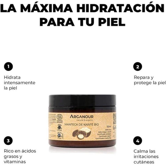 Arganour Shea Butter Face, Body & Hair Body Treatment – 150 Ml