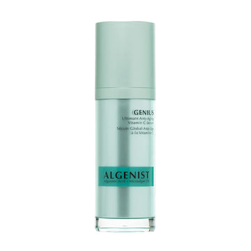 Algenist Genius Ultimate Anti-Aging Vitamin C+ Serum - Vegan Brightening Serum With Alguronic Acid & Microalgae Oil - Non-Comedogenic & Hypoallergenic Skincare