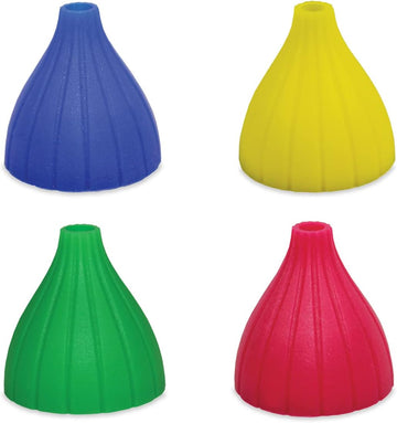 Mack’S Ear Dryer Ear Tips - 4 Color-Coded Soft Silicone Replacement Earpieces