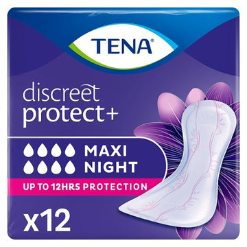 Tena Lady Maxi Night Incontinence Pads Duo X12
